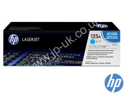 Genuine HP CB541A / 125A Cyan Toner Cartridge to fit Color Laserjet HP Printer