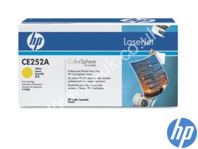 Genuine HP CE252A / 504A Yellow Toner to fit Color Laserjet HP Printer