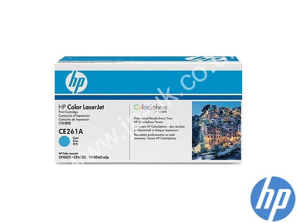 Genuine HP CE261A / 648A Cyan Toner to fit Colour Laserjet CP4525dn Printer