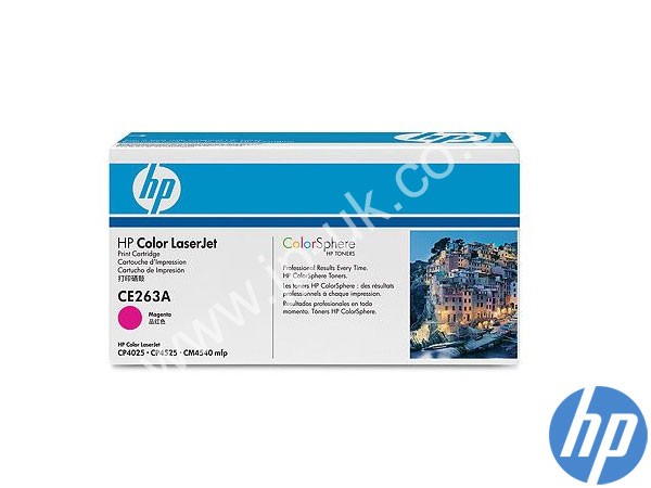 Genuine HP CE263A / 648A Magenta Toner to fit Colour Laserjet CP4525 Printer