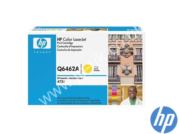 Genuine HP Q6462A / 644A Yellow ColorSphere Toner to fit CM4730fm MFP Printer