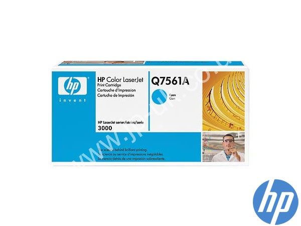 Genuine HP Q7561A / 314A Cyan ColorSphere Toner to fit 2700n Printer