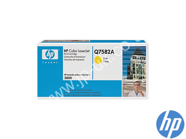 Genuine HP Q7582A / 503A Yellow ColorSphere Toner to fit HP Printer