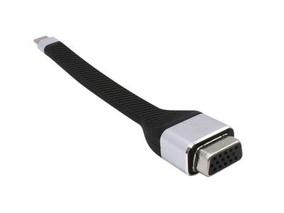 i-tec C31FLATVGA60HZ USB-C to VGA Video Adapter - Black