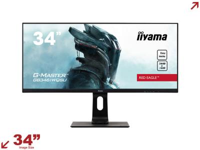 iiyama G-Master Red Eagle GB3461WQSU-B1 34” 21:9 HDR Gaming Monitor 