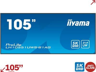 iiyama LH10551UWS-B1AG 105” 21:9 5K Ultra-Wide Professional Display
