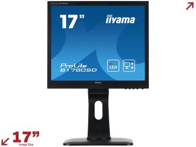 iiyama ProLite B1780SD-B1 17” 5:4 Monitor with HA Stand