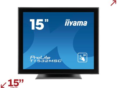 iiyama ProLite T1532MSC-B5X 15” P-Capacitive Touch Screen Monitor