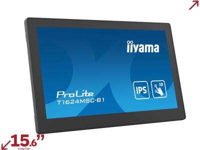 iiyama ProLite T1624MSC-B1 15.6” P-Capacitive Touch Screen Monitor