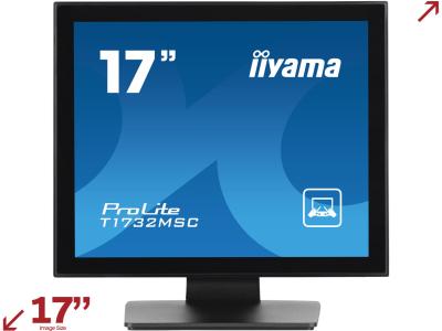 iiyama ProLite T1732MSC-B1SAG 17” P-Capacitive Touch Screen Monitor