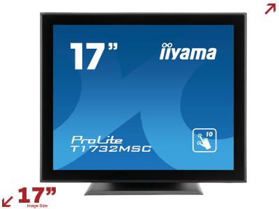 iiyama ProLite T1732MSC-B5X 17” P-Capacitive Touch Screen Monitor