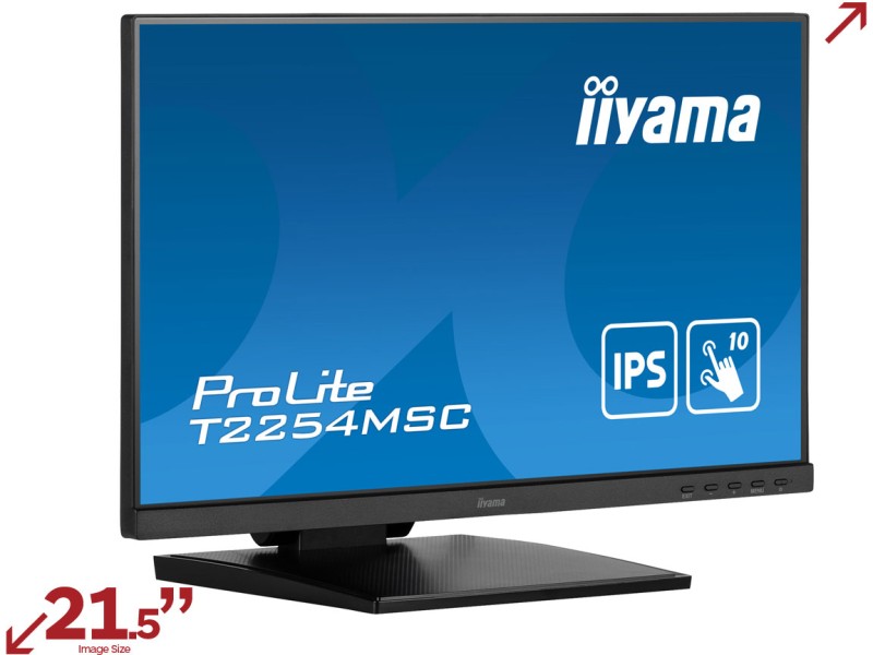 iiyama ProLite T2254MSC-B1AG 21.5" P-Capacitive Touch Screen Monitor