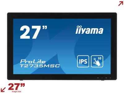 iiyama ProLite T2735MSC-B3 27” P-Capacitive Touch Screen Monitor