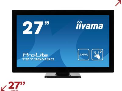 iiyama ProLite T2736MSC-B1 27” P-Capacitive Touch Screen Monitor