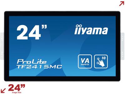 iiyama ProLite TF2415MC-B2 24” P-Capacitive Touch Screen Monitor