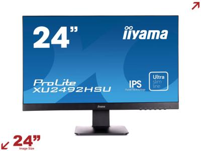 iiyama ProLite XU2492HSU-B1 24” 16:9 Ultra Slim Monitor