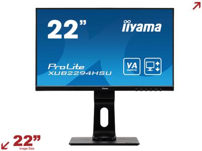 iiyama ProLite XUB2294HSU-B1 22” 16:9 Ultra Slim Monitor