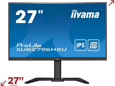 iiyama ProLite XUB2796HSU-B5 27” 16:9 Monitor with HA Stand