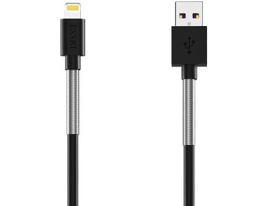 JP-UK 0.3m Lightning to USB-A Cable - Black