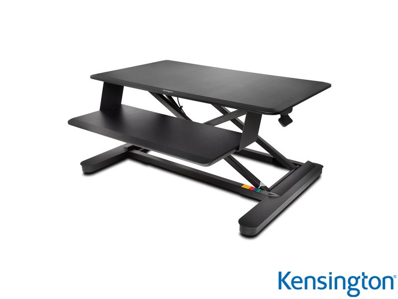 Kensington K52804WW SmartFit Sit/Stand Desk Workstation - Black