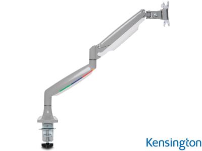 Kensington K55470EU SmartFit One-Touch Height Adjustable Single Monitor Arm - Grey - for Screens 13" - 34" and below 9kg