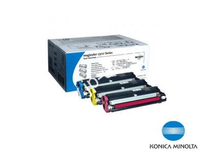 Genuine Konica Minolta 1710541-100 CMY Hi-Cap Toner Bundle to fit Konica Minolta Colour Laser Printer 