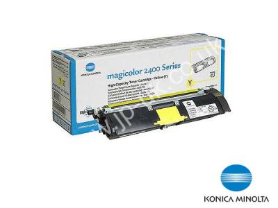 Genuine Konica Minolta 1710589-001 Yellow Toner Cartridge to fit Konica Minolta Colour Laser Printer 