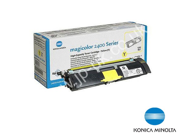 Genuine Konica Minolta 1710589-001 Yellow Toner Cartridge to fit MagiColour 2590MF Colour Laser Printer 