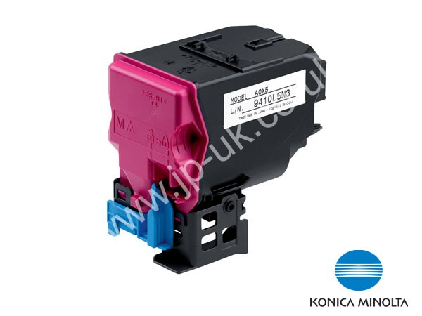 Genuine Konica Minolta A0X5350 Hi-Cap Magenta Toner Cartridge to fit MagiColour 4750EN Colour Laser Printer 