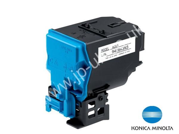 Genuine Konica Minolta TN22C / A0X5452 Cyan Toner to fit BizHub Multifunction Colour Laser Copier