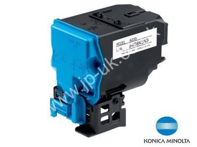 Genuine Konica Minolta A5X0450 / TNP-48 C Cyan Toner Cartridge to fit Konica Minolta Colour Laser Printer
