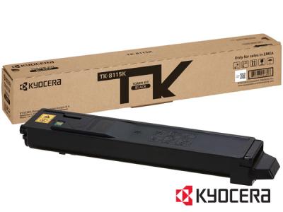 Genuine Kyocera TK-8115K / 1T02P30NL0 Black Toner Cartridge to fit Kyocera Colour Laser Printer  