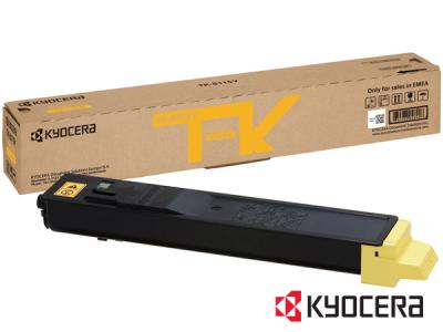 Genuine Kyocera TK-8115Y / 1T02P3ANL0 Yellow Toner Cartridge to fit Kyocera Colour Laser Printer  
