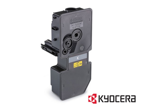 Genuine Kyocera TK-5220K / 1T02R90NL1 Black Toner Cartridge to fit Colour Laser Colour Laser Printer  