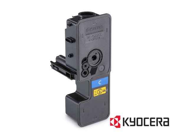 Genuine Kyocera TK-5220C / 1T02R9CNL1 Cyan Toner Cartridge to fit Colour Laser Colour Laser Printer  