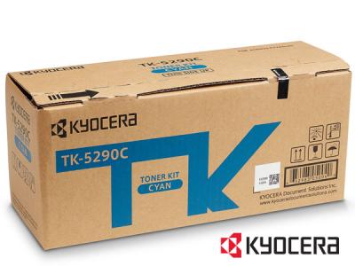 Genuine Kyocera TK-5290C / 1T02TXCNL0 Cyan Toner Cartridge to fit Kyocera Colour Laser Printer  