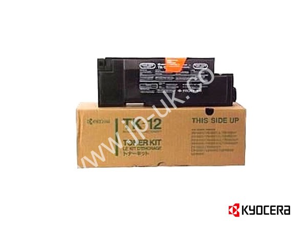 Genuine Kyocera TK-12 / 37027012 Black Toner Cartridge to fit FS-3400 Mono Laser Printer