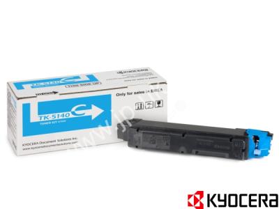 Genuine Kyocera TK-5140C / 1T02NRCNL0 Cyan Toner Cartridge to fit Kyocera Colour Laser Printer  
