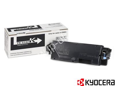 Genuine Kyocera TK-5140K / 1T02NR0NL0 Black Toner Cartridge to fit Kyocera Colour Laser Printer  