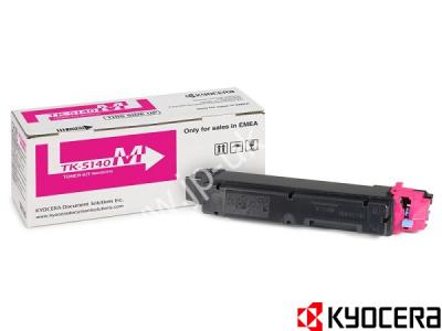 Genuine Kyocera TK-5140M / 1T02NRBNL0 Magenta Toner Cartridge to fit Kyocera Colour Laser Printer  