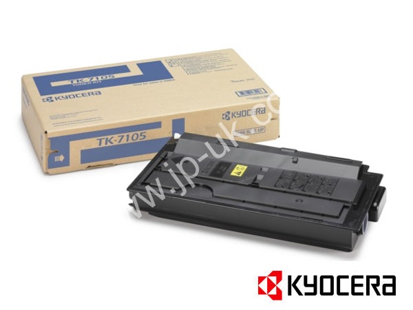 Genuine Kyocera TK-7105 / 1T02P80NL0 Black Toner Cartridge to fit Colour Laser Mono Laser Printer