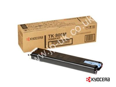Genuine Kyocera TK-805M / 370AL410 Magenta Toner Cartridge to fit Kyocera Colour Laser Printer  