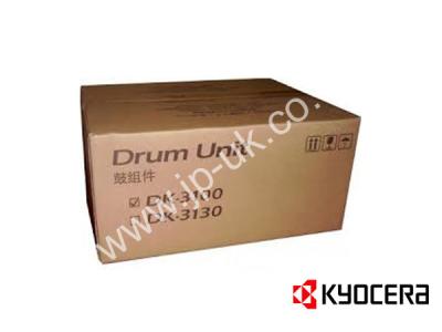 Genuine Kyocera DK-3100 / 302MS93022 Black Drum Unit to fit Kyocera Mono Laser Printer