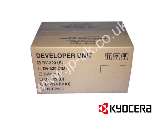 Genuine Kyocera DV-320 / 302F993020 Black Developer Unit to fit Mono Laser Mono Laser Printer