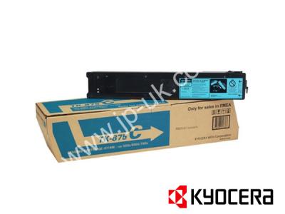 Genuine Kyocera TK-875C / 1T05JNCNL0 Cyan Toner Cartridge to fit Kyocera Colour Laser Printer  