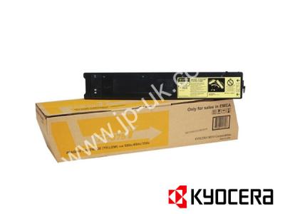 Genuine Kyocera TK-875Y / 1T05JNANL0 Yellow Toner Cartridge to fit Kyocera Colour Laser Printer  