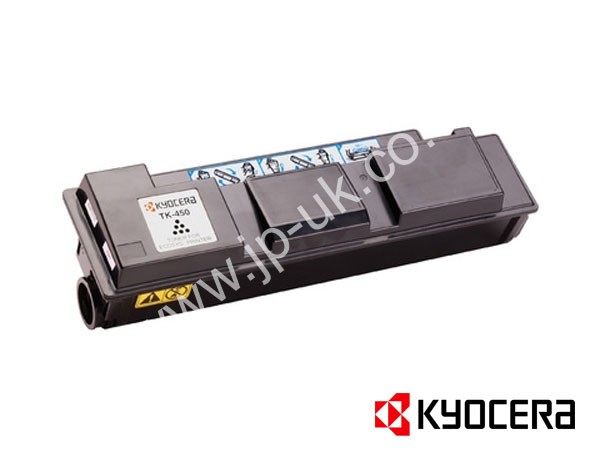 Genuine Kyocera TK-450 / 1T02J50EU0 Black Toner Cartridge to fit Mono Laser Mono Laser Printer