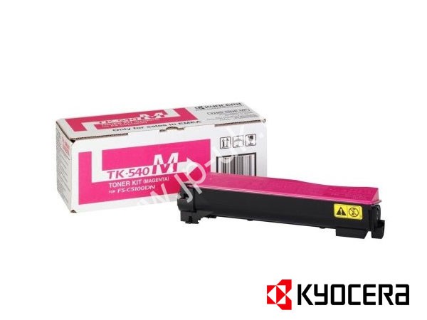 Genuine Kyocera TK-540M / 1T02HLBEU0 Magenta Toner Cartridge to fit FS-C5100DN Colour Laser Printer  