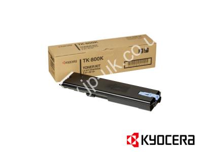 Genuine Kyocera TK-800K / 370PB0KL Black Toner Cartridge to fit Kyocera Colour Laser Printer  