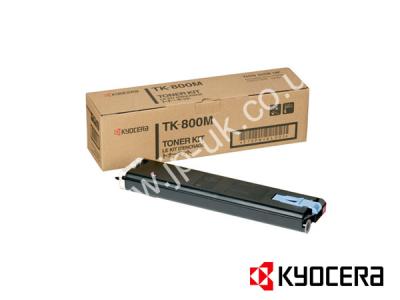 Genuine Kyocera TK-800M / 370PB4KL Magenta Toner Cartridge to fit Kyocera Colour Laser Printer  